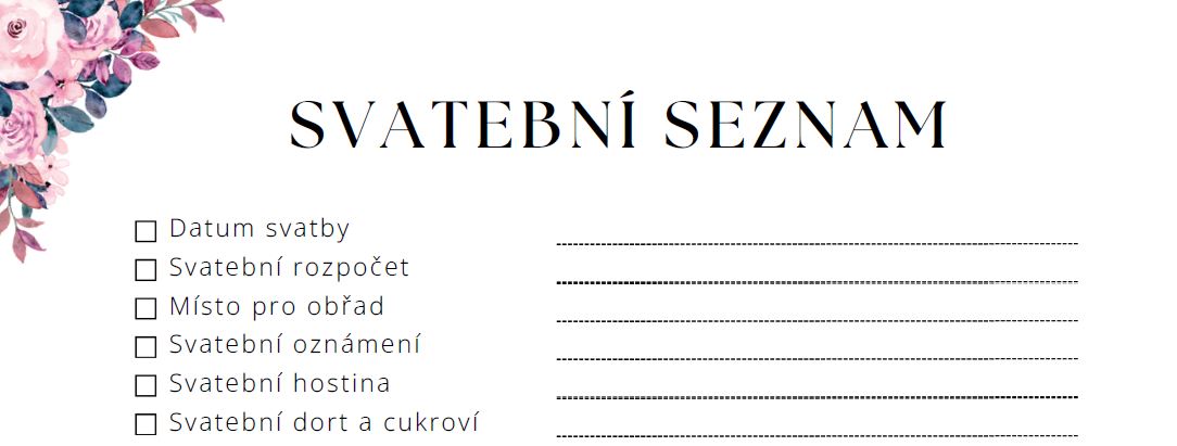 Svatební seznam
