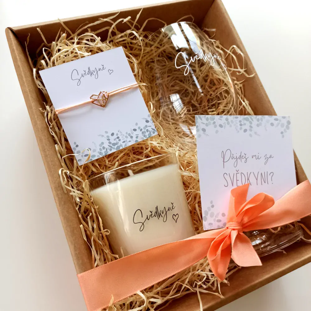 Dárkový balíček pro svědkyni