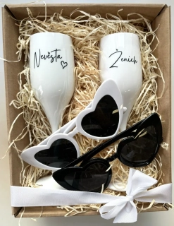 Dárkový balíček pro novomanžele